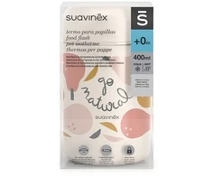 SUAVINEX Go Natural plieno pietų termosas 400 ml