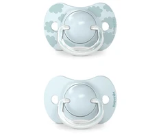 Suavinex PHYSIOLOGICAL Čiulptukas Plokščias simetriškas Silicone SX Pro 0 - 6 m