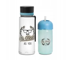 Suavinex SAUVINEX "AS YOU" - buteliukų rinkinys, 2x plastikinis buteliukas 340ml 18m+, 600ml