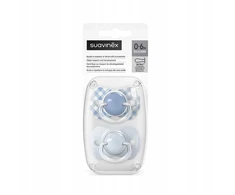 Suavinex SX Pro fiziologinis čiulptukas 0-6 m 2 vnt mėlynas Wild &amp; Free