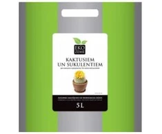 Substratas kaktusams ir sukulentams Eko Zeme 5L biohumuso pagrindu