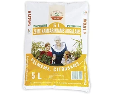 Substratas palmėms ir lapiniams augalams COMPO, 5 L