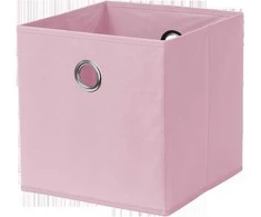 Sudedama medžiaginė dėžė BOON 320x320x320mm rožinė