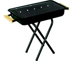 Sudedama medžio anglių kepsninė BBQ4125 41x25x43cm