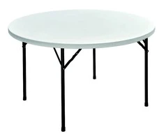 Sudedamas stalas 120x74cm baltas