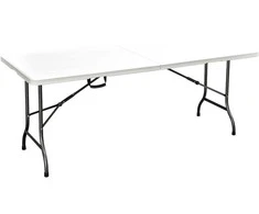 Sudedamas stalas 180x75x72cm baltas