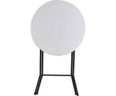 Sudedamas stalas 80x80x110cm baltas