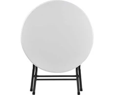 Sudedamas stalas 80x80x74cm baltas