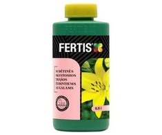 Sudėtinės skystosios trąšos Žydintiems augalams FERTIS, 0,25 l