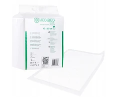 Sugeriantys higieniniai įklotai MEDIBED BASIC 40x60 nesterilūs 360 ml 30 vnt.