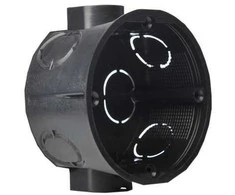 Sujungiama instaliacinė dėžutė Liregus, 70x70x42,5mm, 650 °C, IP20, pilkos sp.