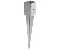Įkasama atrama stulpams Suki.International 91x150x91x900x2.0mm karštai cinkuotas