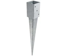 Įkasama atrama stulpams Suki.International 71x150x71x900x2.0mm karštai cinkuotas