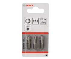 Bosch Suktuvo antgaliai Pz 3 3 vnt, Extra Hart