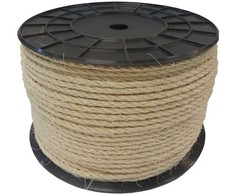 Haushalt Sukta sizalio virvė, 6 mm x 200 m