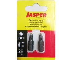 Suktuvų antgaliai Jasper PH2x25mm/2vnt.