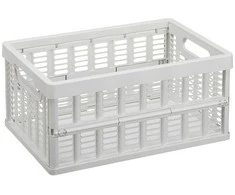 Sulankstoma plastikinė dėžė M Plast Team 16.3/3.5x35.5x24.2cm balta