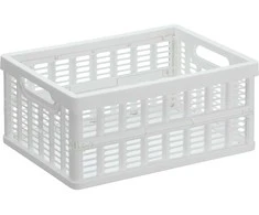 Sulankstoma plastikinė dėžė S Plast Team 10.93x23.9x17.6cm balta