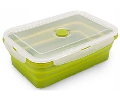 Zyle Sulankstoma silikoninė maisto dėžutė, ZY434SB, 1500 ml