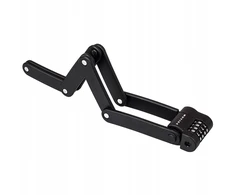 Sulankstomas Dviračio užraktas 85cm 7mm SU KODU SU RANKENE MUVIKE FOLD 850/7C