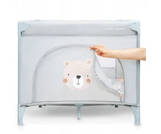 sulankstomas KOJEC Turistinė lovytė - Moby-System Teddy Bear 100x97x77cm