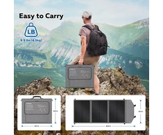 Sulankstomas saulės skydelis 100 W nešiojamas saulės įkroviklis, skirtas Ctolita Camping