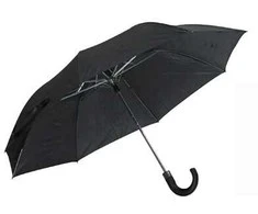 Sulankstomas skėtis juodas/sulankstomas/automatinis