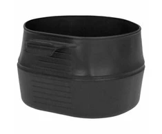 Mil-Tec Juodas FOLD-A-CUP® SULANKIAMAS TAURĖLIS 600 ML