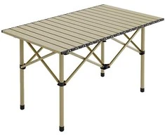 Sulankstomas turistinis stalas 120x55x70cm plieno