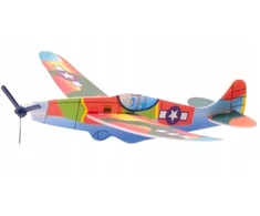 Sulankstomi sklandantys lėktuvai EVA PLANE Flying Gliders Johntoy lėktuvai