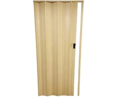 Sulankstomos durys PARIS, balto uosio spl., 85 x 205 cm