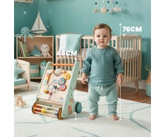 Sun Baby Medinė kūdikio stūmimo lenta Walker Sorter XXL