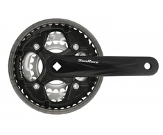Priekinio žvaigždžių blokas SunRace FCM500 42x34x24T 170mm 6/7/8-speed su CG