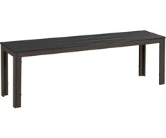 Suolas 143x28.5x42cm juodas/rudas