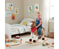 SUPAMASIS ARRGAS DIDELIS 74cm supamasis žirgas GALLOPING ROCKING TIL Sesttino