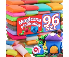 SUPER CAY PLASTICINE CAY POLYMER PUTO KŪRYBINĖ MASĖ 96 Vnt.