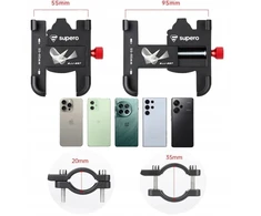 Supero ALUMINIUMINIS DVIRAČIO TELEFONO LAIKIKLIS MOTOCIKLO, MOTOROLERIO, VEIKIMEČIO VARENUI