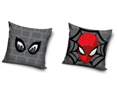 Supreme Style Užvalkalas 40x40 Spiderman Człowiek Pająk welurowa Pilka dvipusė