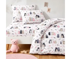 Supreme Style Vaikiškos patalynės komplektas 100x135 cm su katytėmis