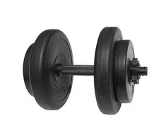 Surenkamas svarmuo su diskais Merrybody 10kg cementinis