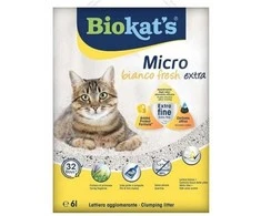 Biokat039S BIOKAT'S MICRO BIANCO FRESH EXTRA 6lt - KART. DĖŽĖ