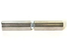 Suvirinamas ir reguliuojamas durų lankstas ZMP 110, 110 x 30 x 3,5 mm, sidabro sp.