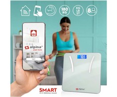 Svarstyklės išmanios 300x300 mm 8 žmonėms SMART HOME ALPINA 871125226524