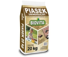 Švarus smėlis grindiniui ir smėlio dėžėms. Sertifikuotas! BIOVITA 20 kg
