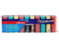 Šveičiančios kempinėlės VILEDA RAINBOW, 10 vnt.