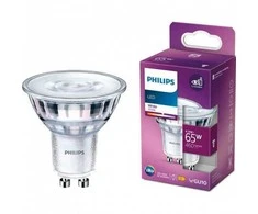 Šviesos diodų lemputė PHILIPS, 6,5 W, GU10, 500 lm, 3000K, atitinka 65 W