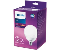 Šviesos diodų lemputė PHILIPS, G120, 18 W, E27, 2000 lm, 2700K, atitinka 120 W