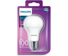 Šviesos diodų lemputė PHILIPS, LED, 13 W, A60, E27, 1521 lm, 2700 K, atitinka 100 W, šiltai balta