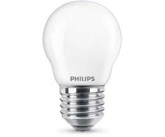 Šviesos diodų lemputė PHILIPS, P45, 4.3 W, E27, 470 lm, 2700K
