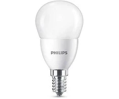 Šviesos diodų lemputė PHILIPS, P45, 7 W, E14, 806 lm, 2700K, atitinka 60 W